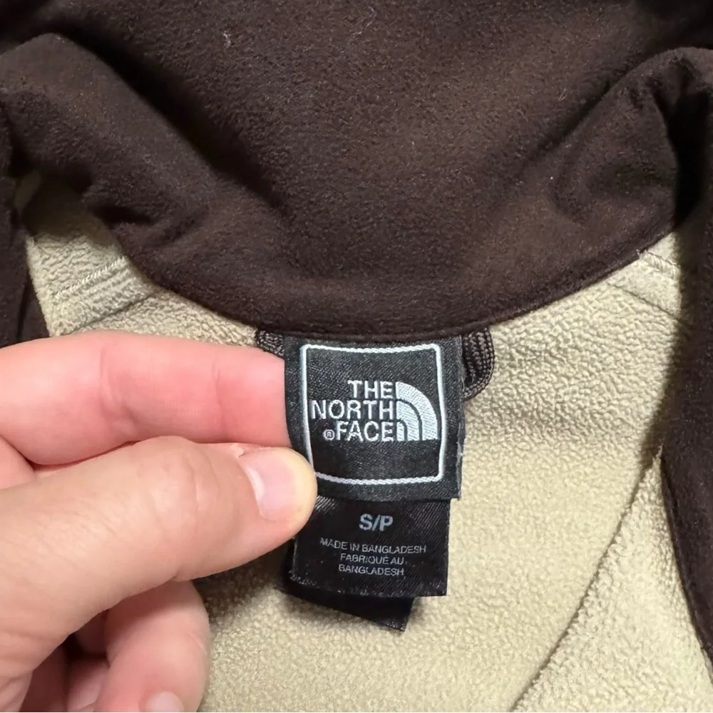 Vintage 2007 The North Face Brown Full Zip Lined Jacket‎ Men's Small